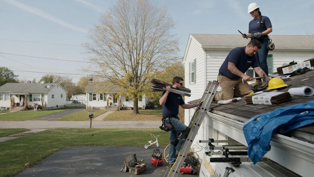 Local Roofing Contractors in Burrton, KS near me